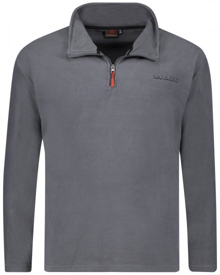 Adamo Vancouver Fleece Sweater Grey - Sporta apģērbs & outdoor - Liela izmēra sporta apģērbi vīriešiem
