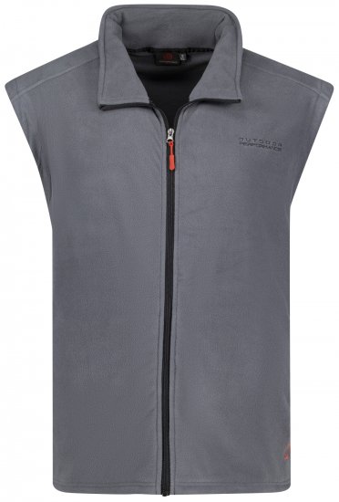 Adamo Montreal Fleece Vest Grey - Sporta apģērbs & outdoor - Liela izmēra sporta apģērbi vīriešiem