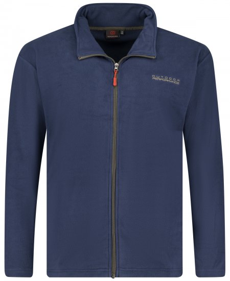 Adamo Toronto Fleece Jacket Navy - Sporta apģērbs & outdoor - Liela izmēra sporta apģērbi vīriešiem