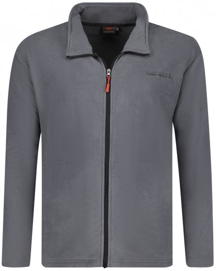 Adamo Toronto Fleece Jacket Grey - Sporta apģērbs & outdoor - Liela izmēra sporta apģērbi vīriešiem