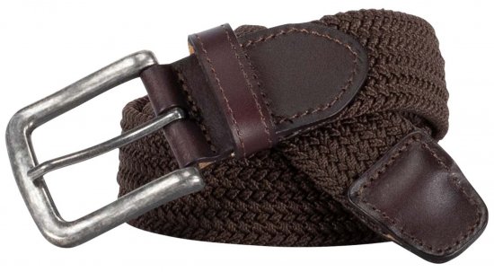 Adamo 180910 Elastīga josta Brūns - Jostas - Liela izmēra Jostas - W40-W70/2XL-8XL