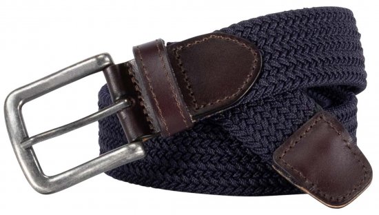 Adamo 180910 Elastīga josta Tumši zils - Jostas - Liela izmēra Jostas - W40-W70/2XL-8XL