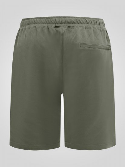 D555 Mitchell 1 Stretch Šorti ar Elastīgu Jostasvietu Khaki - Sporta bikses un šorti - Sporta bikses un Sporta šorti - 2XL-12XL
