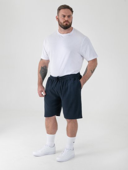 D555 Mitchell 2 Stretch Šorti ar Elastīgu Jostasvietu Tumši Zils - Sporta bikses un šorti - Sporta bikses un Sporta šorti - 2XL-12XL
