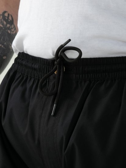 D555 Thomas Stretch Šorti ar Elastīgu Jostasvietu Melns - Šorti - Šorti - W40-W60