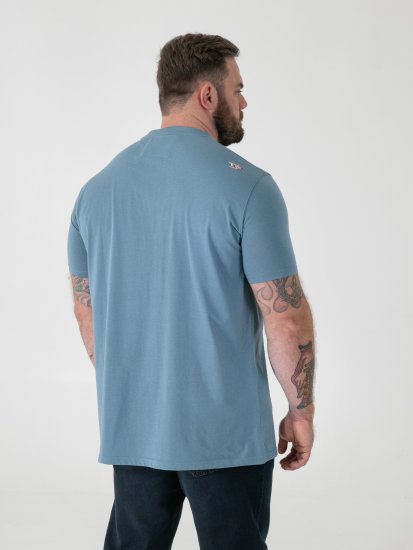 D555 Miller Bearded Skull T-krekls ar Apdruku - T-krekli - T-krekli - 2XL-14XL