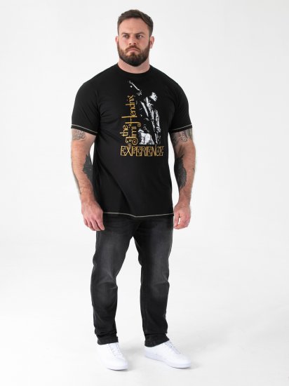 D555 Hugh Official ACDC Highway To Hell T-krekls ar Apdruku Melns - T-krekli - T-krekli - 2XL-14XL