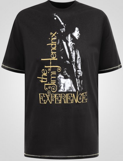 D555 Stokes Official Jimi Hendrix Experience T-krekls ar Apdruku - T-krekli - T-krekli - 2XL-14XL