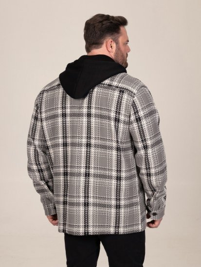 D555 Hayes Krekla jaka Pelēka - Krekli - Krekli - 2XL-8XL
