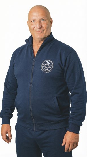 20 Nodi Grecale Gym Jacket Navy - Džemperi un džemperi ar kapuci - Džemperi - 2XL-14XL