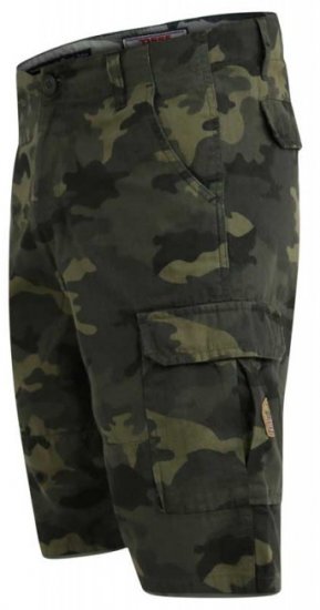 D555 Marty Camo Shorts Green - Šorti - Šorti - W40-W60