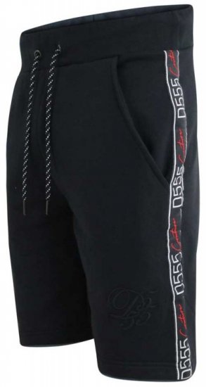 D555 Burlington Couture Jersey Shorts Black - Sporta bikses un šorti - Sporta bikses un Sporta šorti - 2XL-12XL