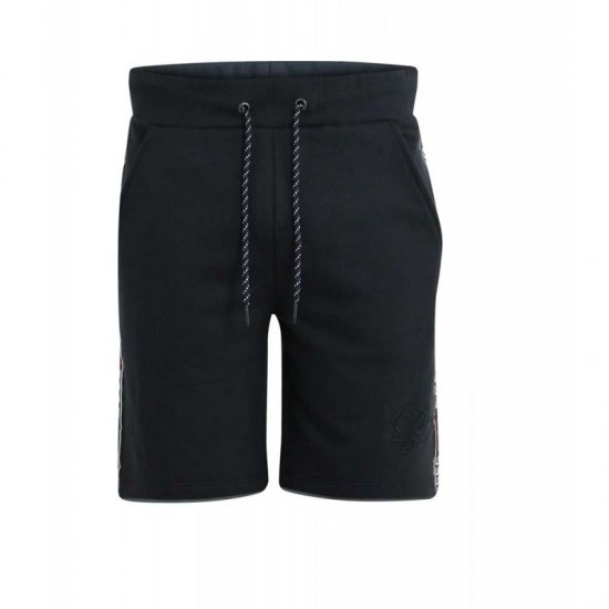 D555 Burlington Couture Jersey Shorts Black - Sporta bikses un šorti - Sporta bikses un Sporta šorti - 2XL-12XL