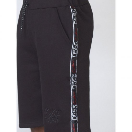 D555 Burlington Couture Jersey Shorts Black - Sporta bikses un šorti - Sporta bikses un Sporta šorti - 2XL-12XL