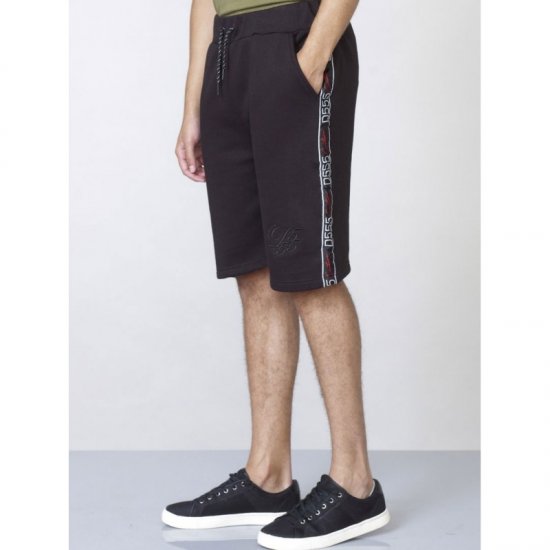D555 Burlington Couture Jersey Shorts Black - Sporta bikses un šorti - Sporta bikses un Sporta šorti - 2XL-12XL