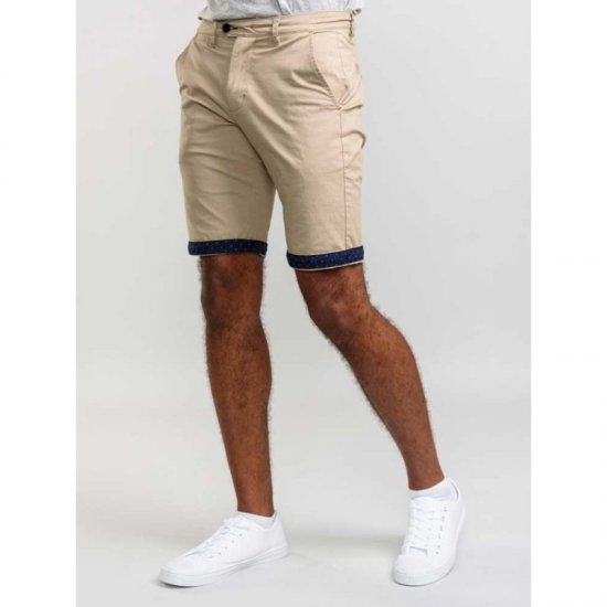 D555 Lopes Stretch Short Stone - Šorti - Šorti - W40-W60