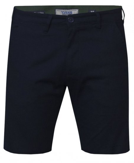 D555 Opala-1 Stretch Chino Shorts Navy - Šorti - Šorti - W40-W60