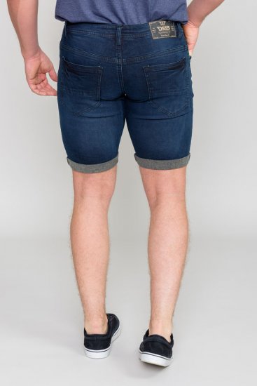 D555 BRENTWOOD Dark Blue Denim Shorts - Šorti - Šorti - W40-W60