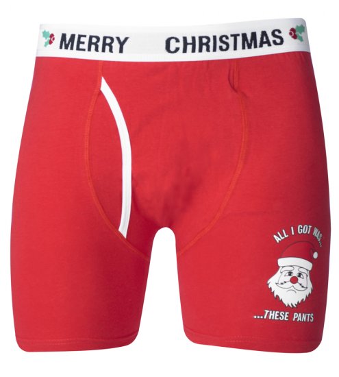 D555 Claus Christmas Boxers 2-pack - Apakšveļa un peldšorti - Apakšveļa - 2XL-8XL
