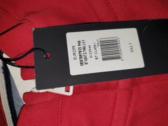 Tommy Hilfiger Kent Zip Thru Sweatshirt Red - Motley trakais aprīļa izpārdošana - 