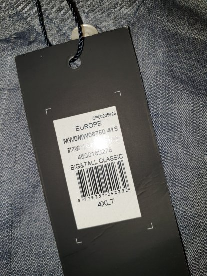 Tommy Hilfiger Two Tone Shirt - Motley trakais aprīļa izpārdošana - 