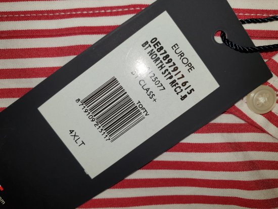 Tommy Hilfiger North Stripe Long Sleeve Shirt Red - Motley trakais aprīļa izpārdošana - 