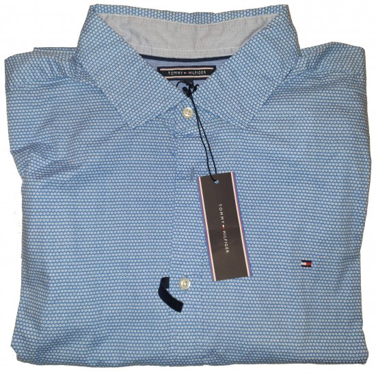 Tommy Hilfiger Open Dot Shirt - Motley trakais aprīļa izpārdošana - 