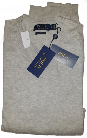 Polo Ralph Lauren 4001 Sweater Grey - Motley trakais aprīļa izpārdošana - 