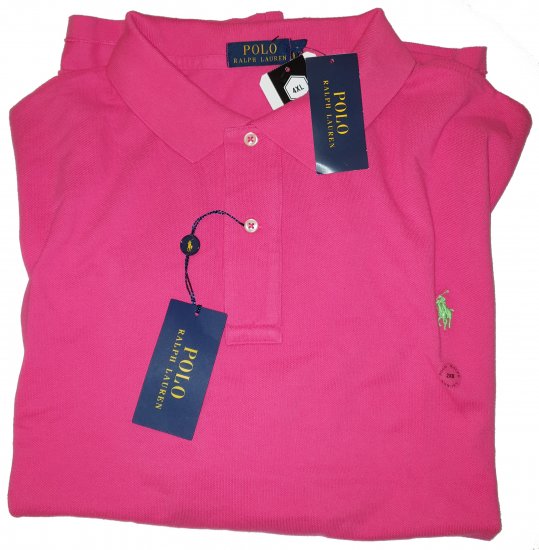 Polo Ralph Lauren TC6D Pink Polo - Motley trakais aprīļa izpārdošana - 
