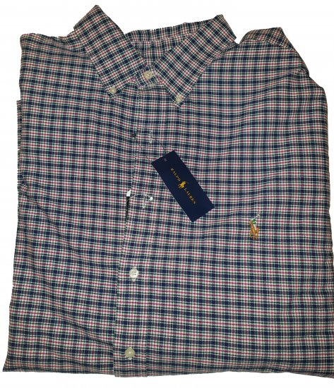 Polo Ralph Lauren TC6M Shirt Navy/Pink - Motley trakais aprīļa izpārdošana - 