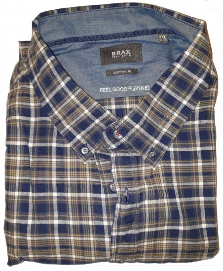 Brax 419032 Shirt - Motley trakais aprīļa izpārdošana - 