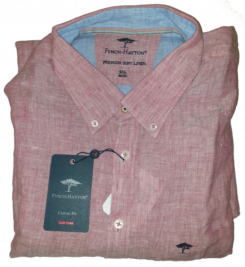 Fynch-Hatton 6156 Shirt Red - Motley trakais aprīļa izpārdošana - 