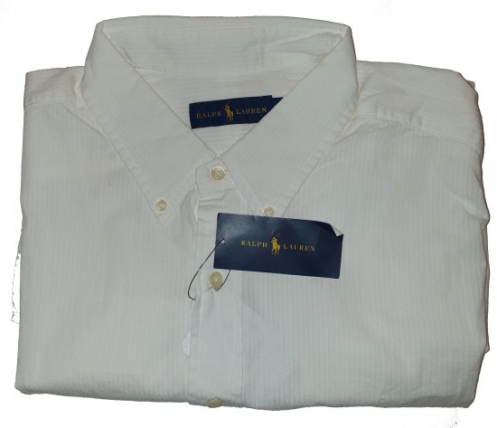 Polo Ralph Lauren TC7I White Short Sleeve Shirt - Motley trakais aprīļa izpārdošana - 