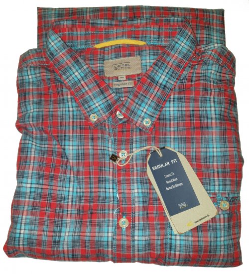 Camel Active 335405 Shirt - Motley trakais aprīļa izpārdošana - 