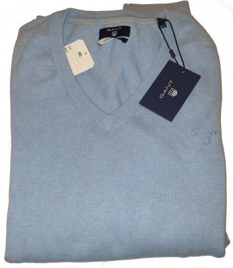 Gant 83072 Sweater Blue - Motley trakais aprīļa izpārdošana - 