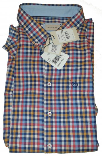 Bugatti 98312 Shirt - Motley trakais aprīļa izpārdošana - 
