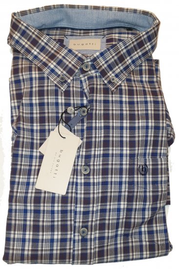Bugatti 88712 Shirt - Motley trakais aprīļa izpārdošana - 