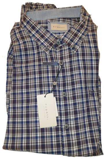 Bugatti 88712 Shirt - Motley trakais aprīļa izpārdošana - 