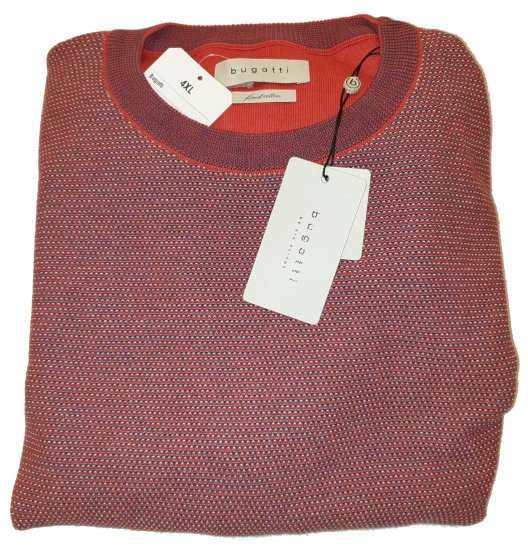 Bugatti 95511 Knit Red - Motley trakais aprīļa izpārdošana - 