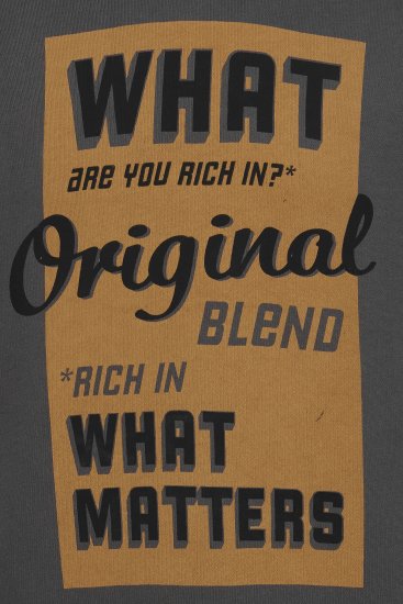 Blend Hoodie 4285 Asphalt Grey - Džemperi un džemperi ar kapuci - Džemperi - 2XL-14XL