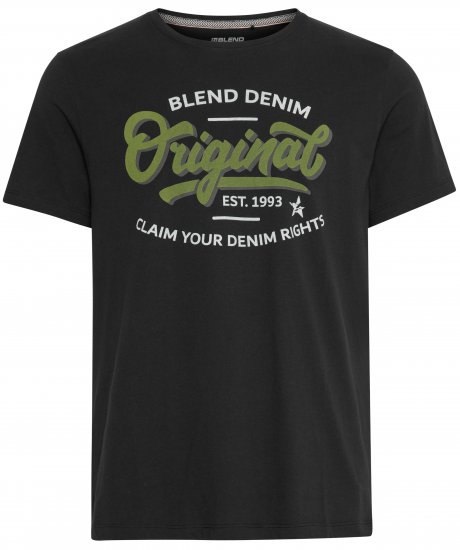 Blend 4568 T-Shirt Black - T-krekli - T-krekli - 2XL-14XL
