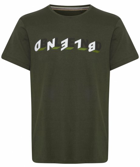Blend 4795 T-Shirt Forest Night Green - T-krekli - T-krekli - 2XL-14XL