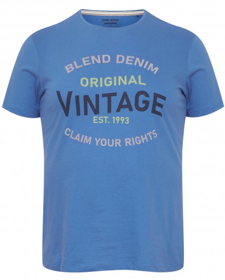 Blend 5018 T-Shirt Blue - T-krekli - T-krekli - 2XL-14XL