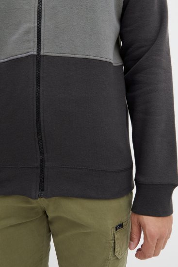 Blend 5282 Full Zipper Sweatshirt Black - Džemperi un džemperi ar kapuci - Džemperi - 2XL-14XL