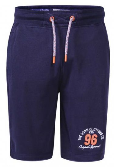 D555 Tompkins 2 Elasticated Waist Shorts Navy - Sporta bikses un šorti - Sporta bikses un Sporta šorti - 2XL-12XL