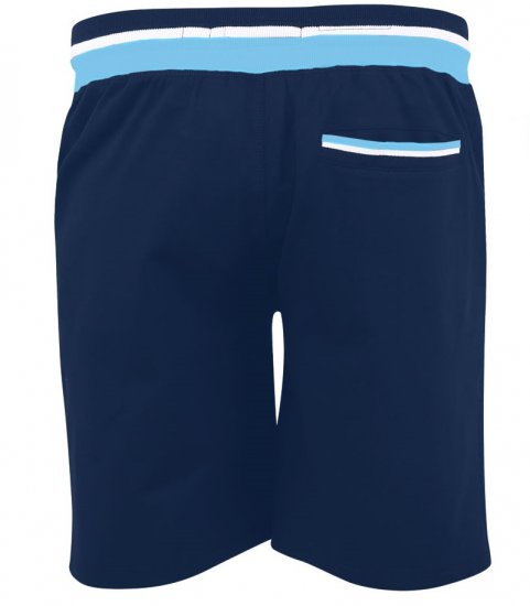 D555 DAGENHAM Jersey Shorts Navy - Sporta bikses un šorti - Sporta bikses un Sporta šorti - 2XL-12XL