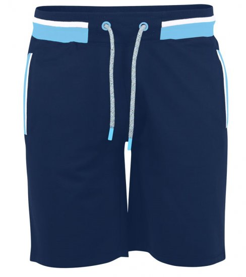D555 DAGENHAM Jersey Shorts Navy - Sporta bikses un šorti - Sporta bikses un Sporta šorti - 2XL-12XL