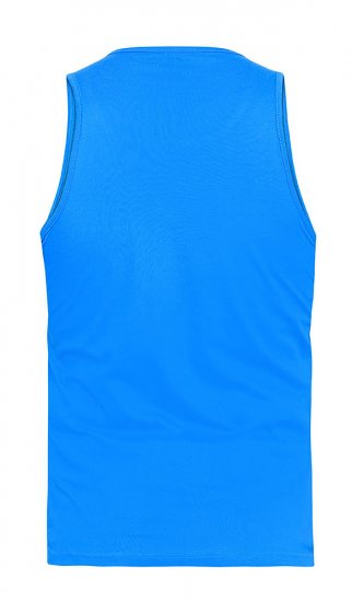 D555 Fabio Tops Bez Piedurknēm Zils - T-krekli - T-krekli - 2XL-14XL