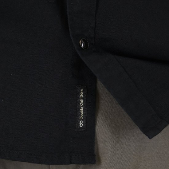 Double Outfitters GS-5126 Krekls ar spiedpogām Melna - Krekli - Krekli - 2XL-8XL