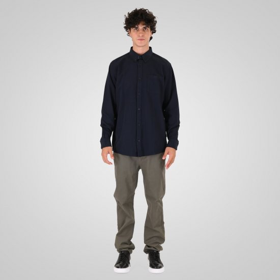 Double Outfitters GS-5225 Oksforda krekls Tumši zila - Krekli - Krekli - 2XL-8XL